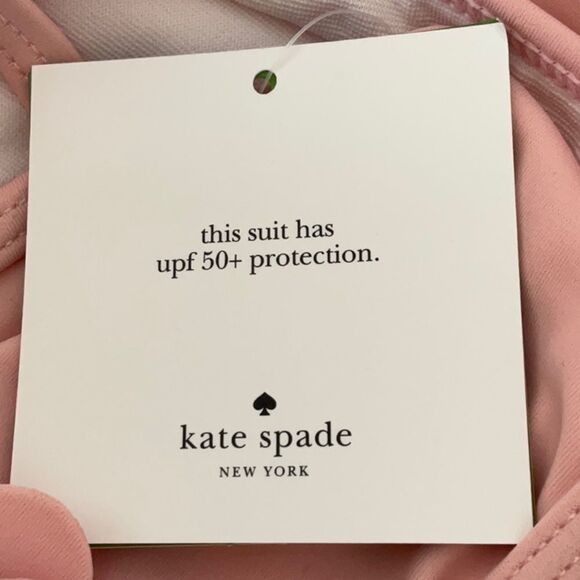 KATE SPADE NWT TODDLERS 4Y ROSETTE TWO PIECE SWIM SUIT DELPHINIUM PINK - Picture 5 of 7